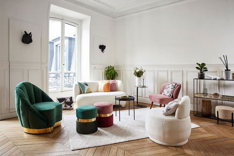 Conseils déco maison pour un salon tout blanc