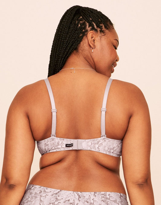 Fatima Black Plus Unlined Demi, 1X-4X