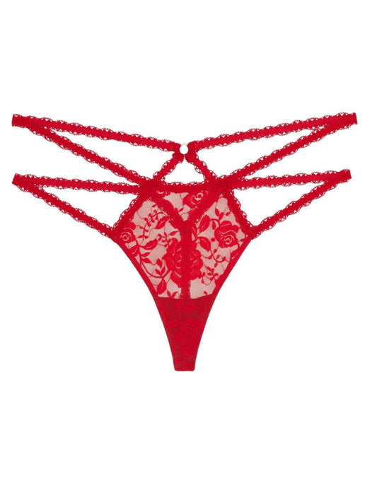 Adore Me Women's Gynger Unlined Bra Red Size Palestine