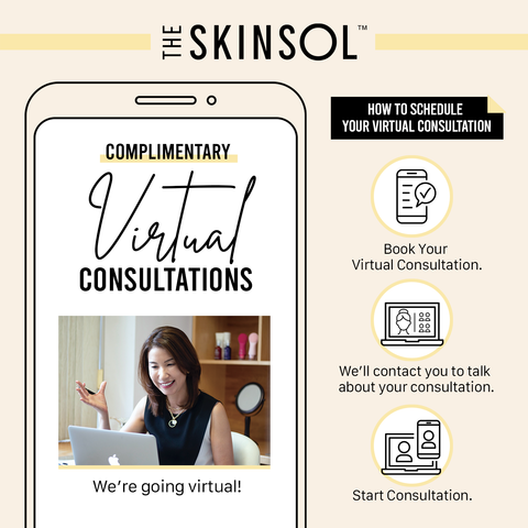 skin care virtual consultation for skincare routine at home
