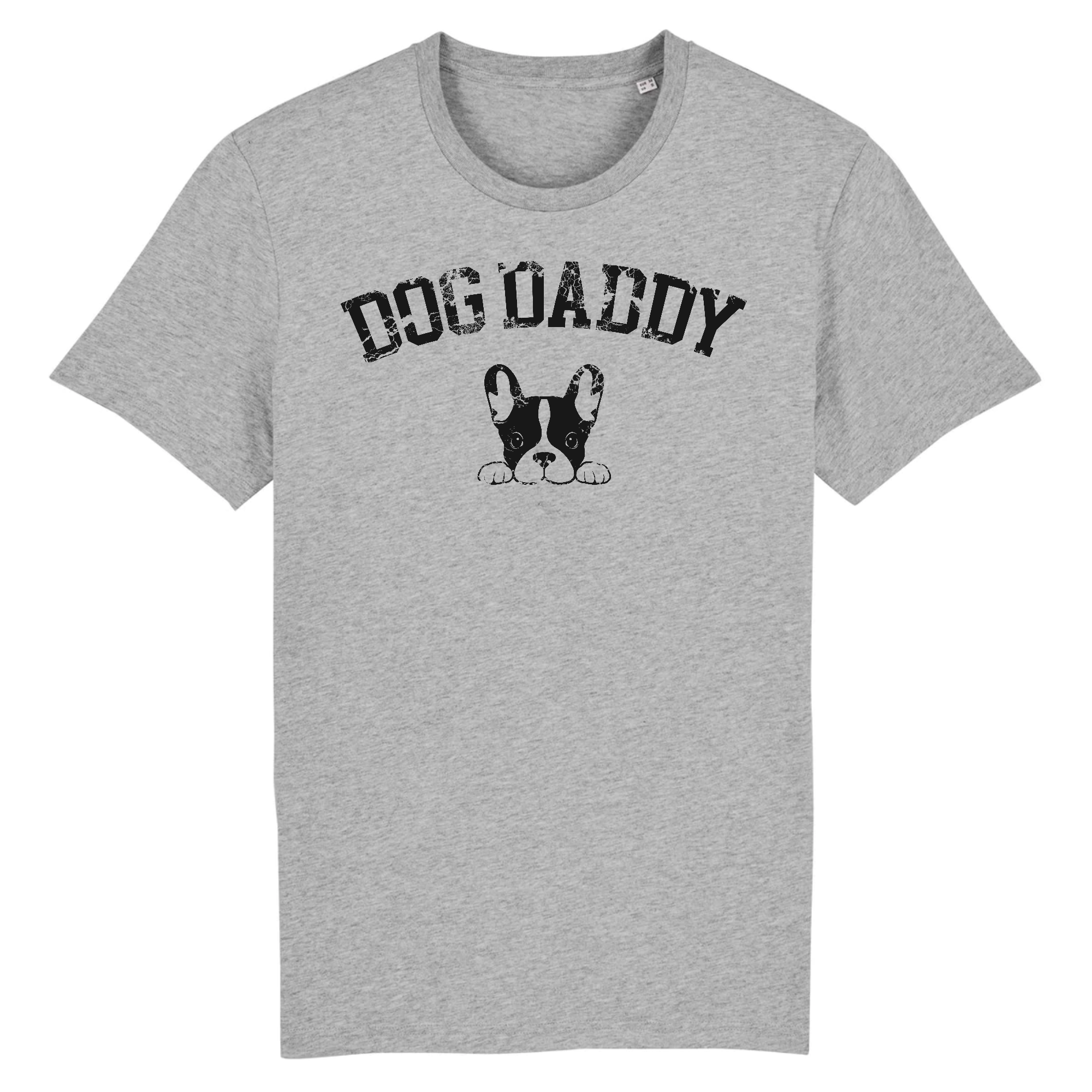 Dog Daddy T-Shirt | French Bulldog | Dog Dad Premium Organic Tee-shirt