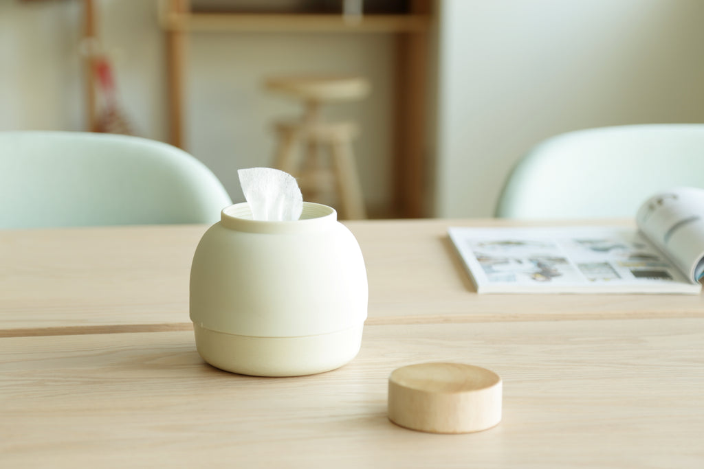 部屋に馴染むおしゃれなウェットティッシュケース Mochi Moco Ideaco Folk Store