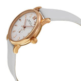 Marc by Marc Jacobs Baker White Dial White Leather Band Ladies Watch MBM1284 - Watches of Australia #2