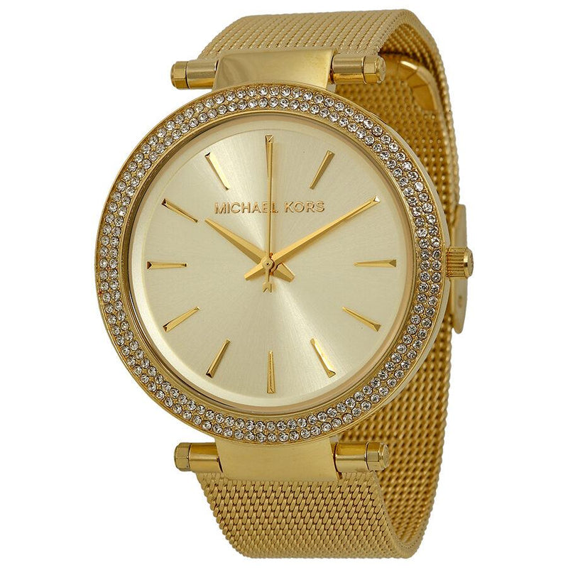 Michael Kors Darci Gold Tone Stainless Steel Ladies Watch MK3368 - Watches of Australia