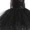 Girl's Audrey Hepburn Costumes Glam Black Fancy Tutu Dress For Kids