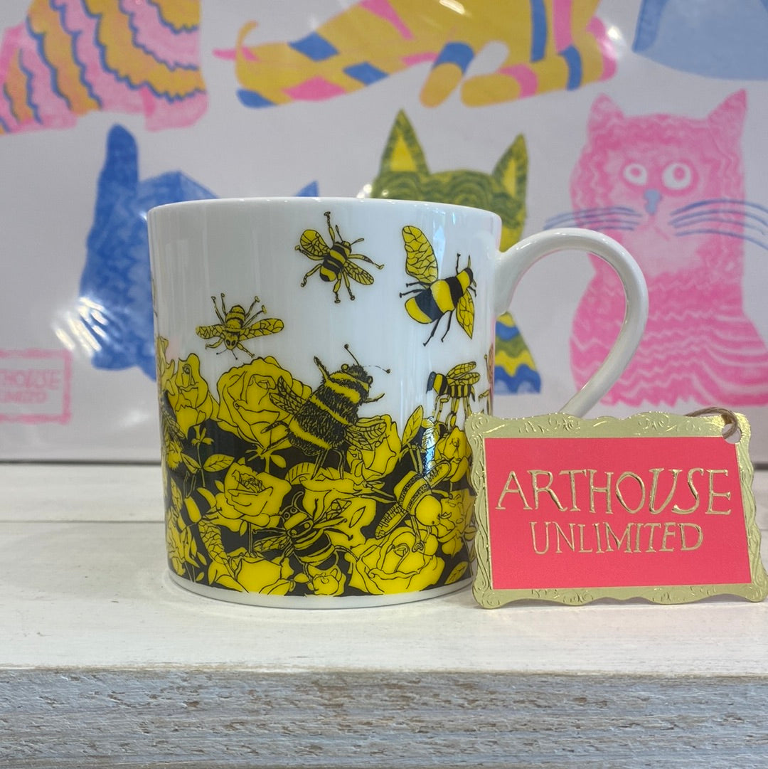 Arthouse Bee Free Mug