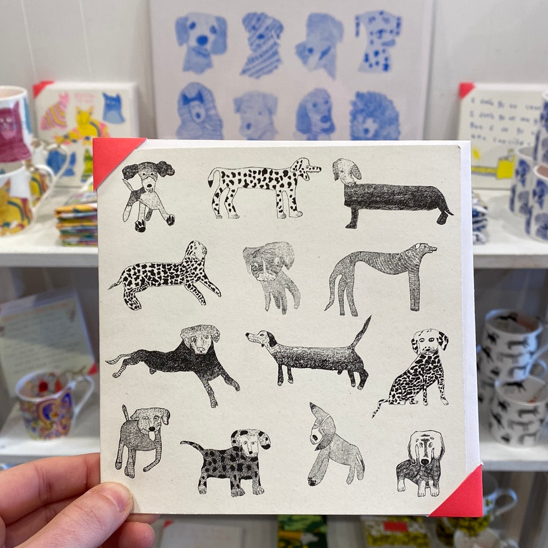 Arthouse Card Black Dogs