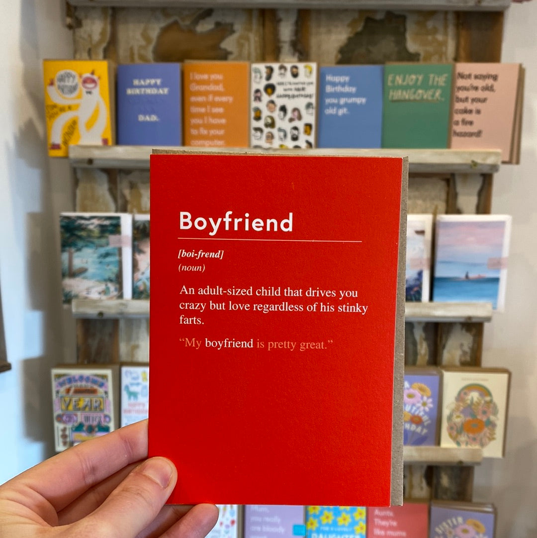 Boyfriend Card