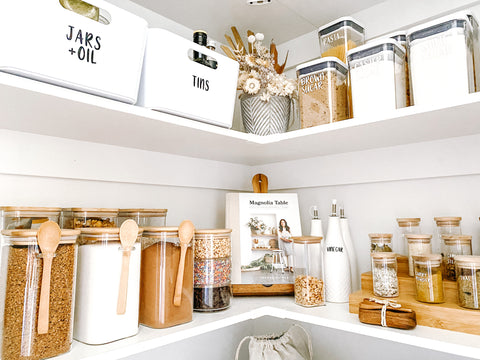 organised pantry