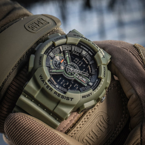 Durable military watches and compasses