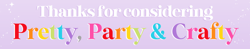 Pretty Party and Crafty Party Printables Paper
