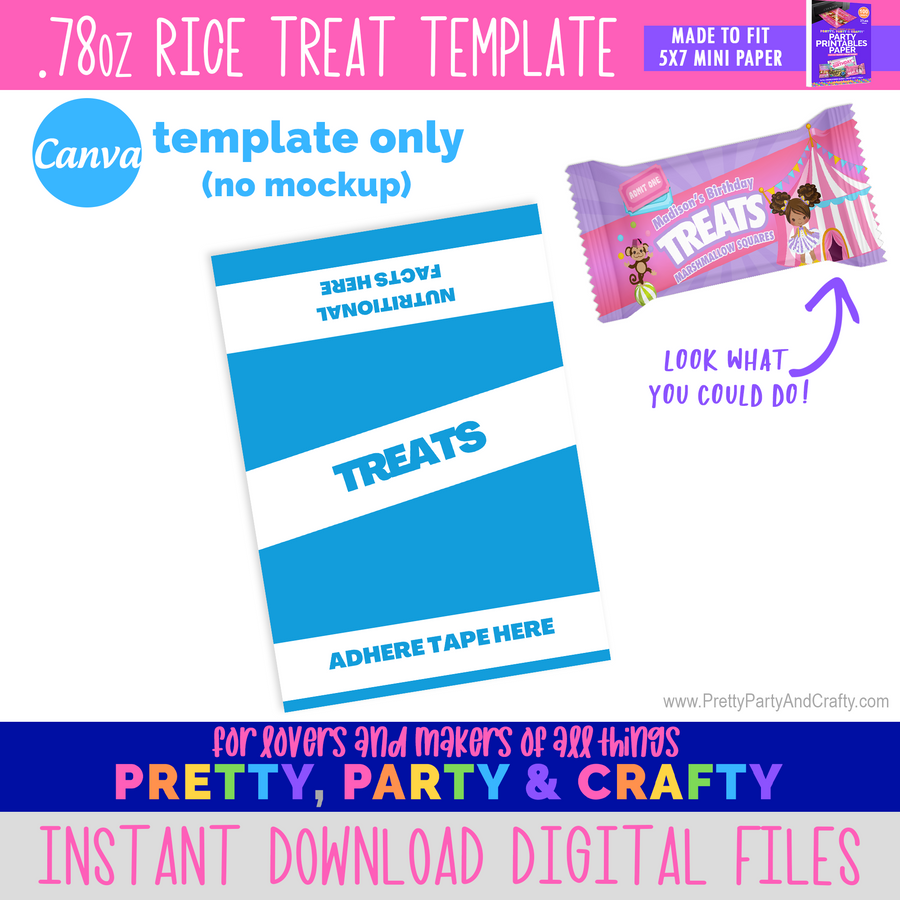 CANVA TEMPLATES – Pretty Party and Crafty
