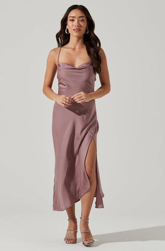 Gaia Midi Slip Dress – Mas Bueno Boutique Apparel & Accessories