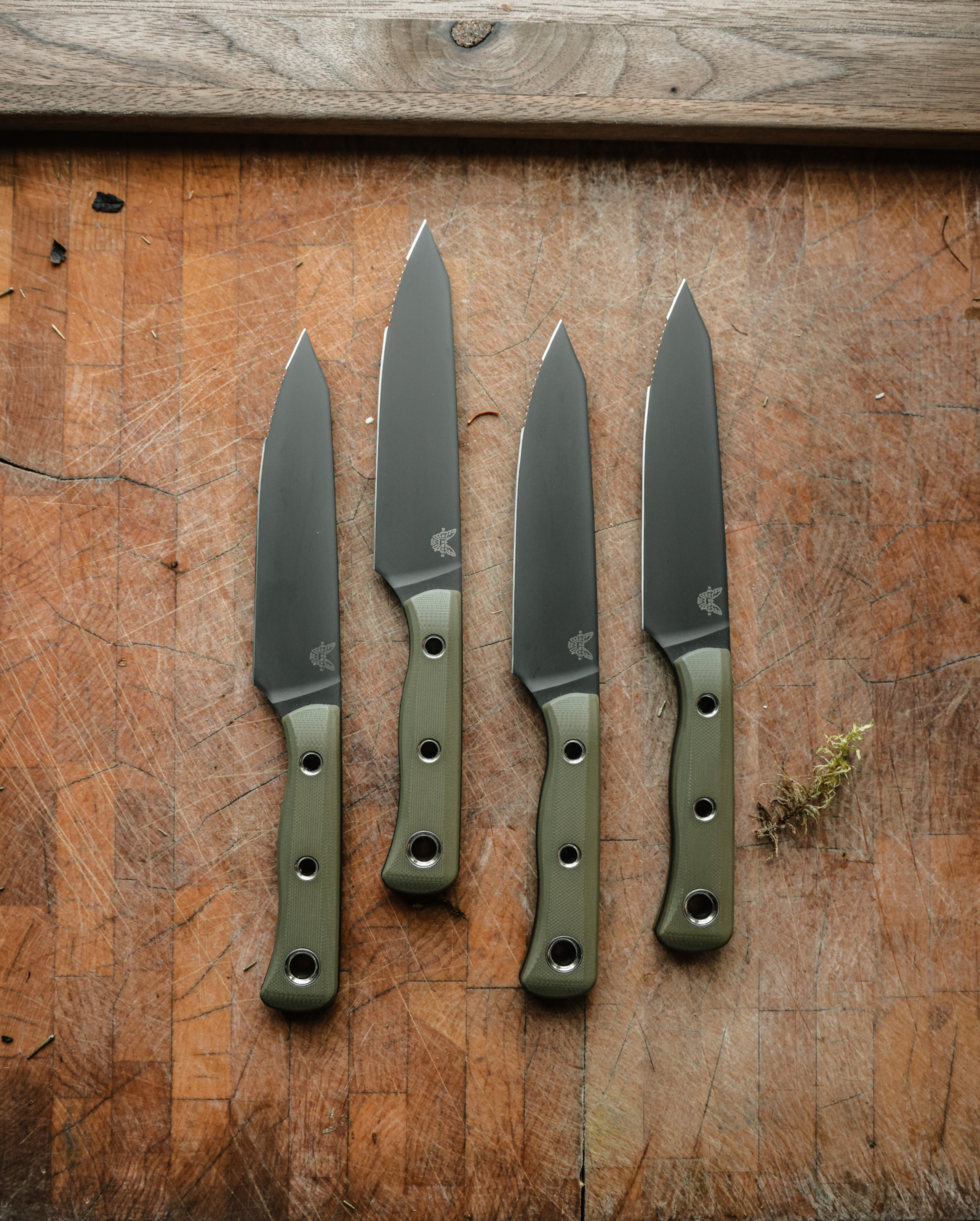 4-Pc. Knife & Sheath Set