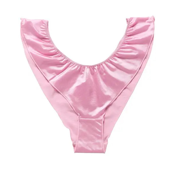 Pink Satin Knickers
