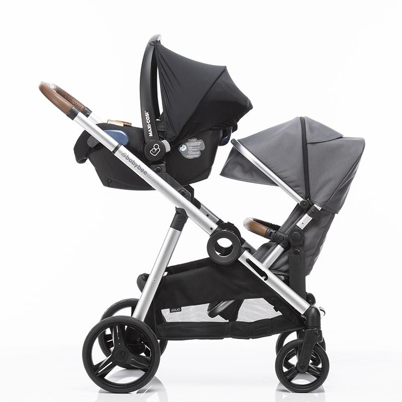 double stroller with large wheels