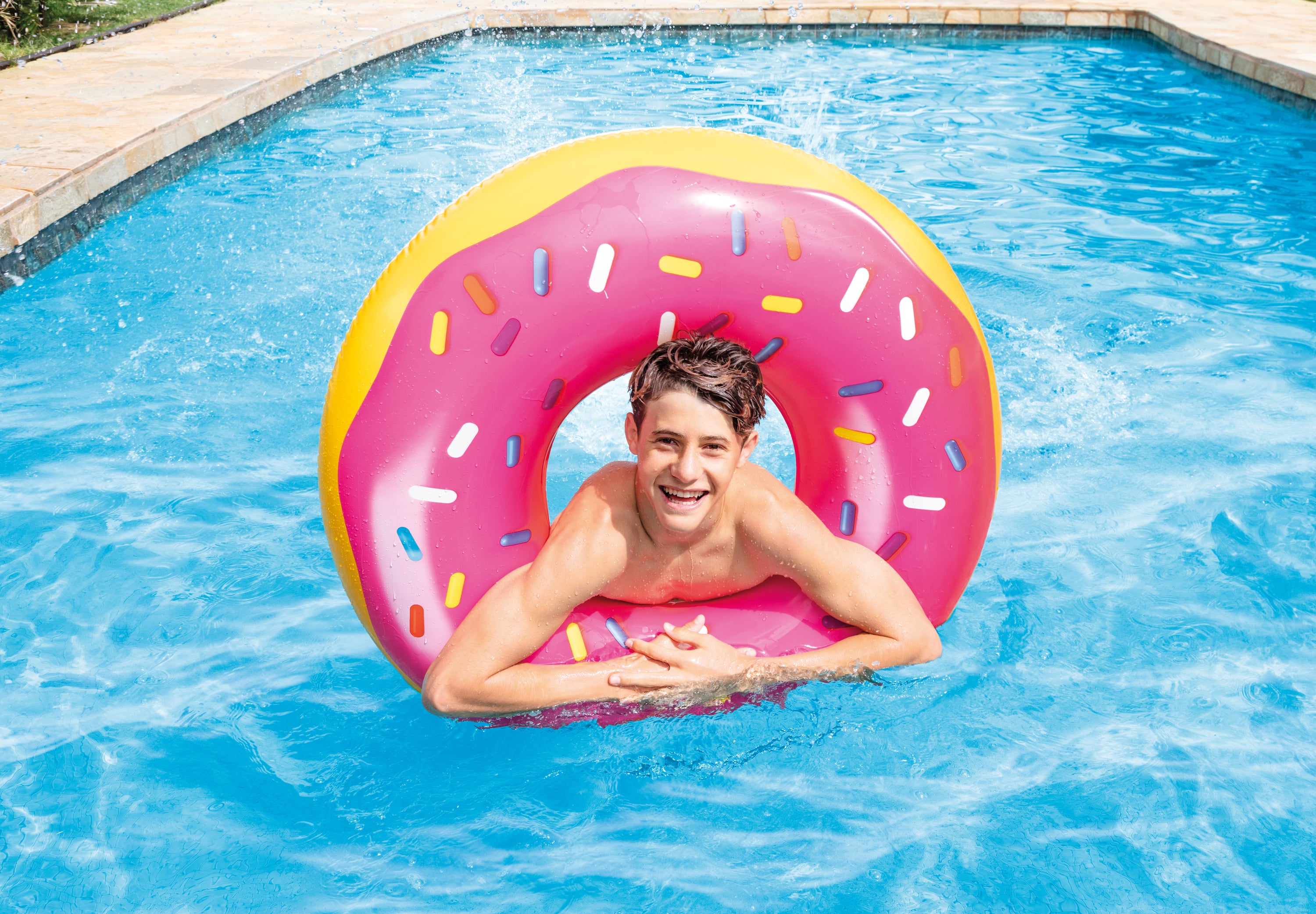 dik doel Koe Zwemband Frosted Donut – Azzura Pool