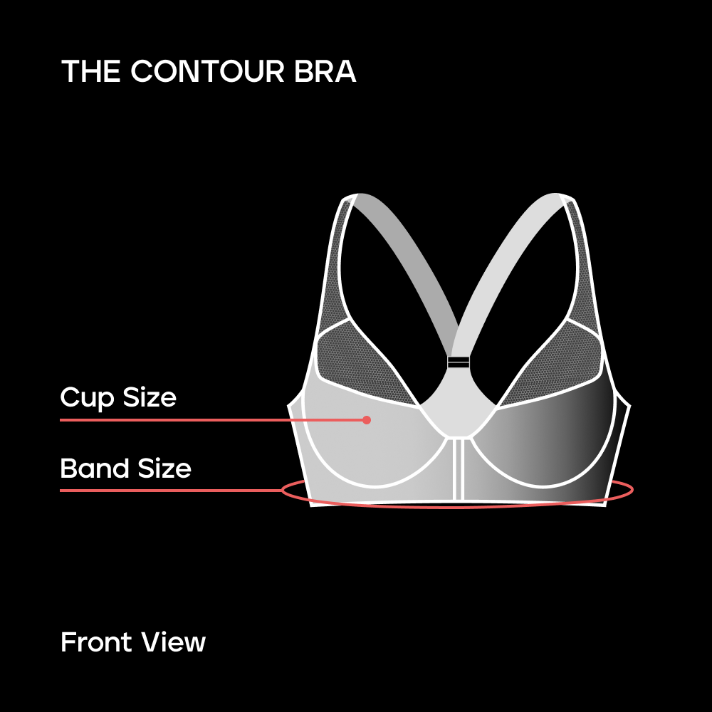 Size Guide - Contour Bra – Heist Studios