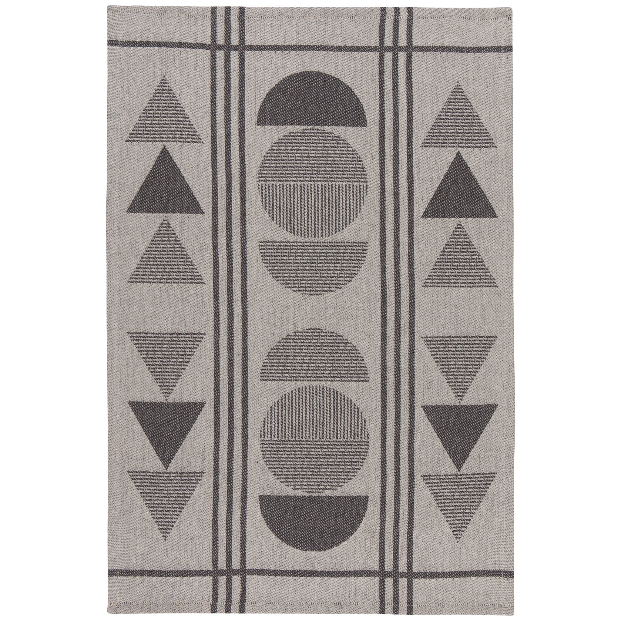 Domino block Print Dish Towel – Danica Studio