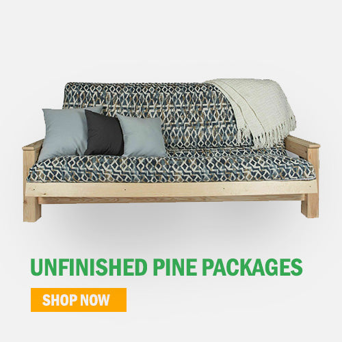 Unfinished Pine Futon Packages
