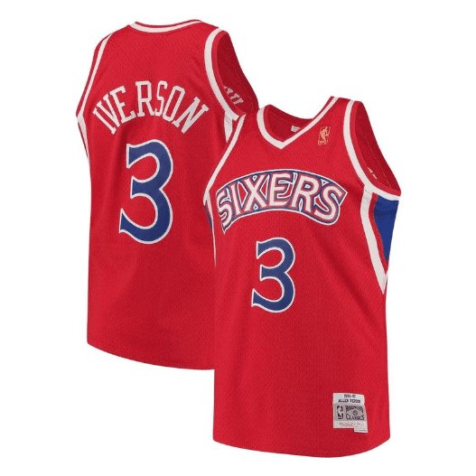 ALLEN IVERSON PHILADELPHIA 76ERS JERSEY - Prime Reps