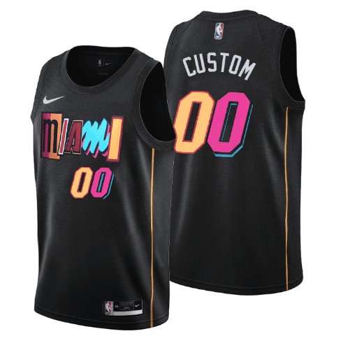 CUSTOM MIAMI HEAT VICE CITY EDITION KIDS JERSEY - Prime Reps