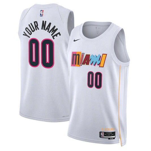 Top-selling Item] Custom 00 Miami Heat 2022-23 35th Classic