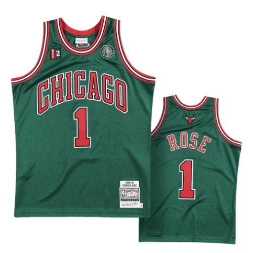 MICHAEL JORDAN CHICAGO BULLS THROWBACK JERSEY ST. PATRICK'S DAY