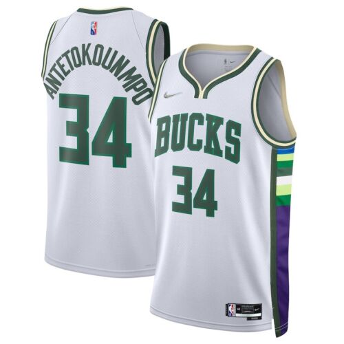 DTLR on X: This edition of the Milwaukee Bucks Nike NBA Connected Jersey  is inspired by the city's cream-colored buildings, the surrounding area's  Great Lakes, and the rich, fertile soil. Shop our
