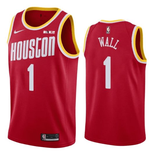 JOHN WALL HOUSTON ROCKETS CITY EDITION JERSEY - Prime Reps