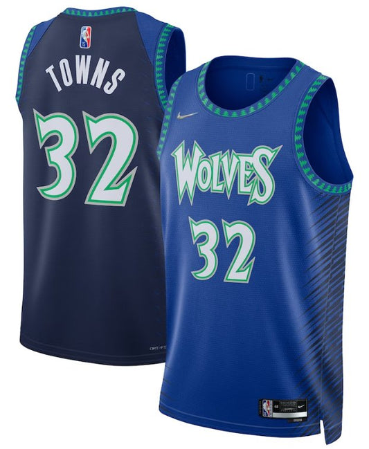 Karl-Anthony Towns // Minnesota Timberwolves // NBA // City Edition  Uniforms + Jerseys // Prince // KAT // …