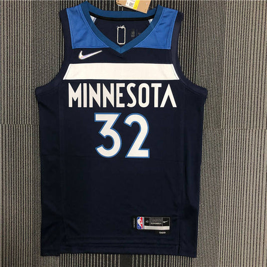 Karl Anthony Towns rockin Minnesota Timberwolves city edition