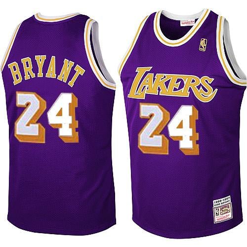 Men's Kobe Bryant Jersey - Lakers - Small & Medium - Front #8 - Back #24 -  Yellow