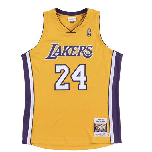 KOBE BRYANT #8 LOS ANGELES LAKERS BLACK THROWBACK JERSEY - Prime Reps