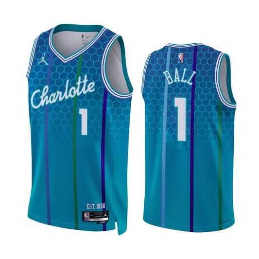 Men's New Era Black Charlotte Hornets 2021/22 City Edition