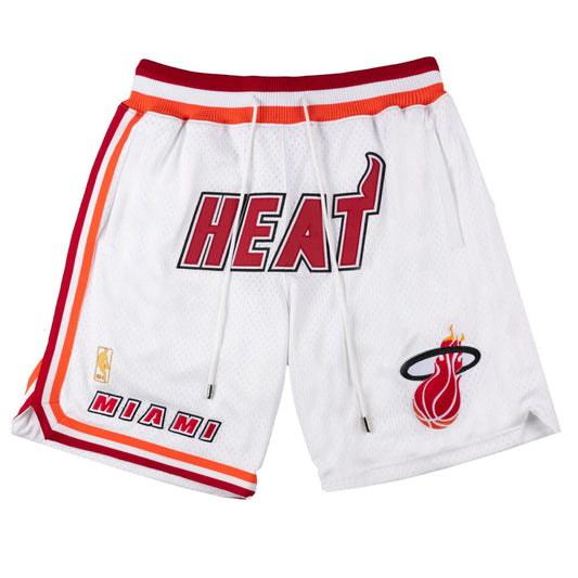 MIAMI HEAT PINK VICE BASKETBALL SHORTS - Prime Reps