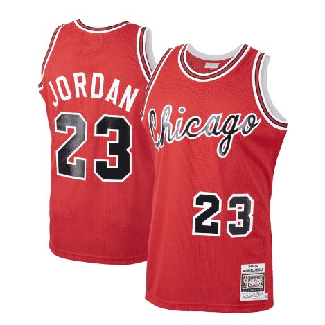 MICHAEL JORDAN CHICAGO BULLS TROPHY THROWBACK JERSEY - Prime Reps