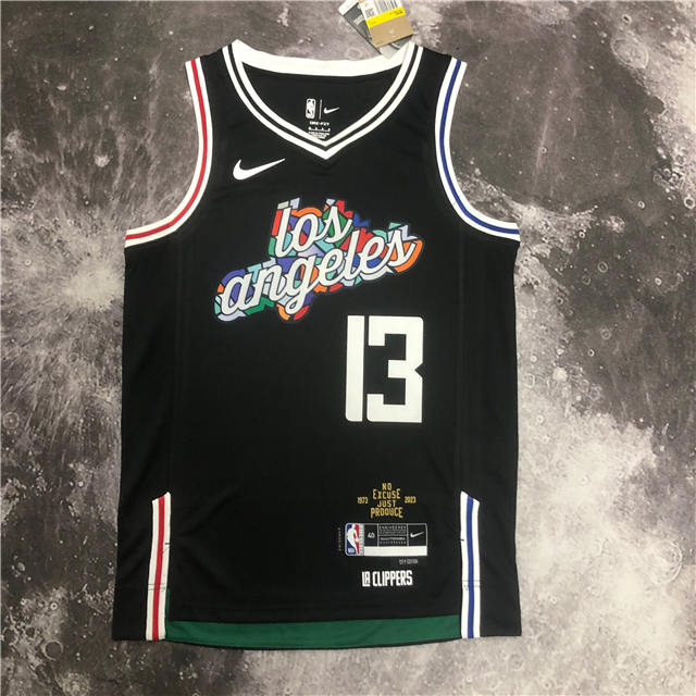 Paul george city edition clearance jersey