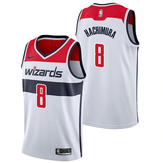 Rui Hachimura - Washington Wizards - Preseason International Games (Tokyo)  - Game-Worn Icon Edition Jersey - 2022-23 NBA Season