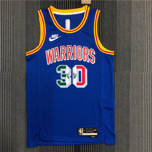 STEPHEN CURRY GOLDEN STATE WARRIORS 75TH ANNIVERSARY JERSEY - Prime Reps