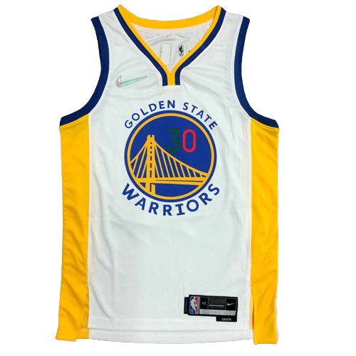 STEPHEN CURRY GOLDEN STATE WARRIORS 75TH ANNIVERSARY JERSEY - Prime Reps