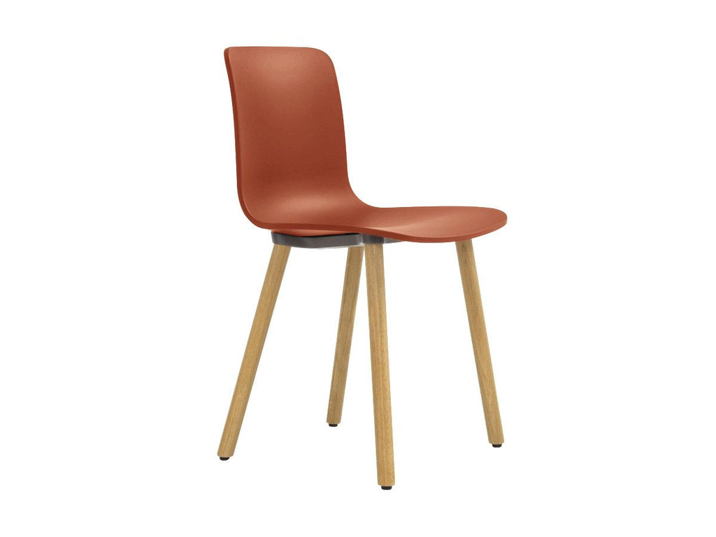 vitra hal wood chair