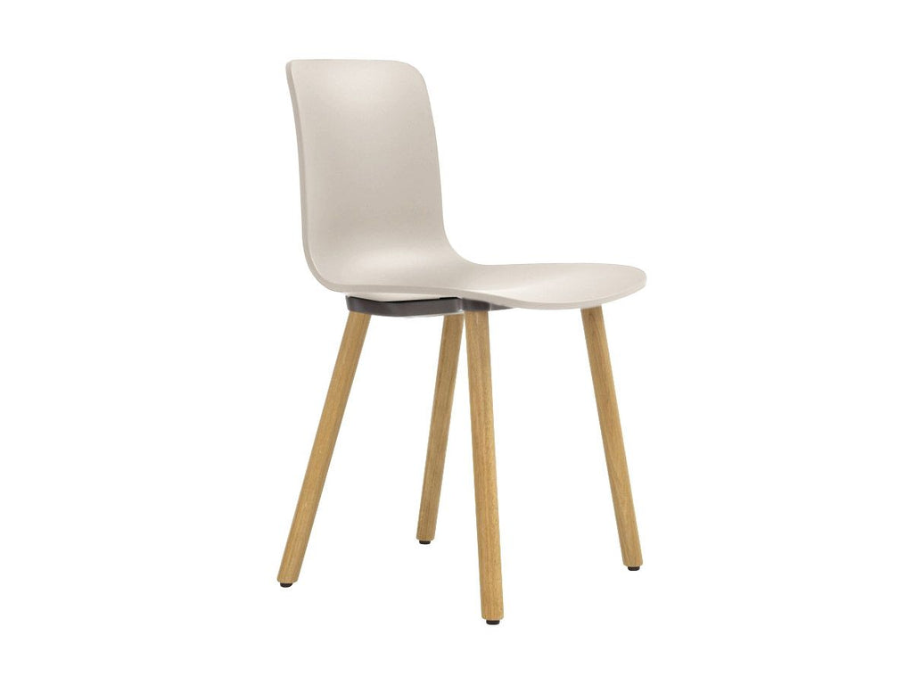 vitra hal wood chair