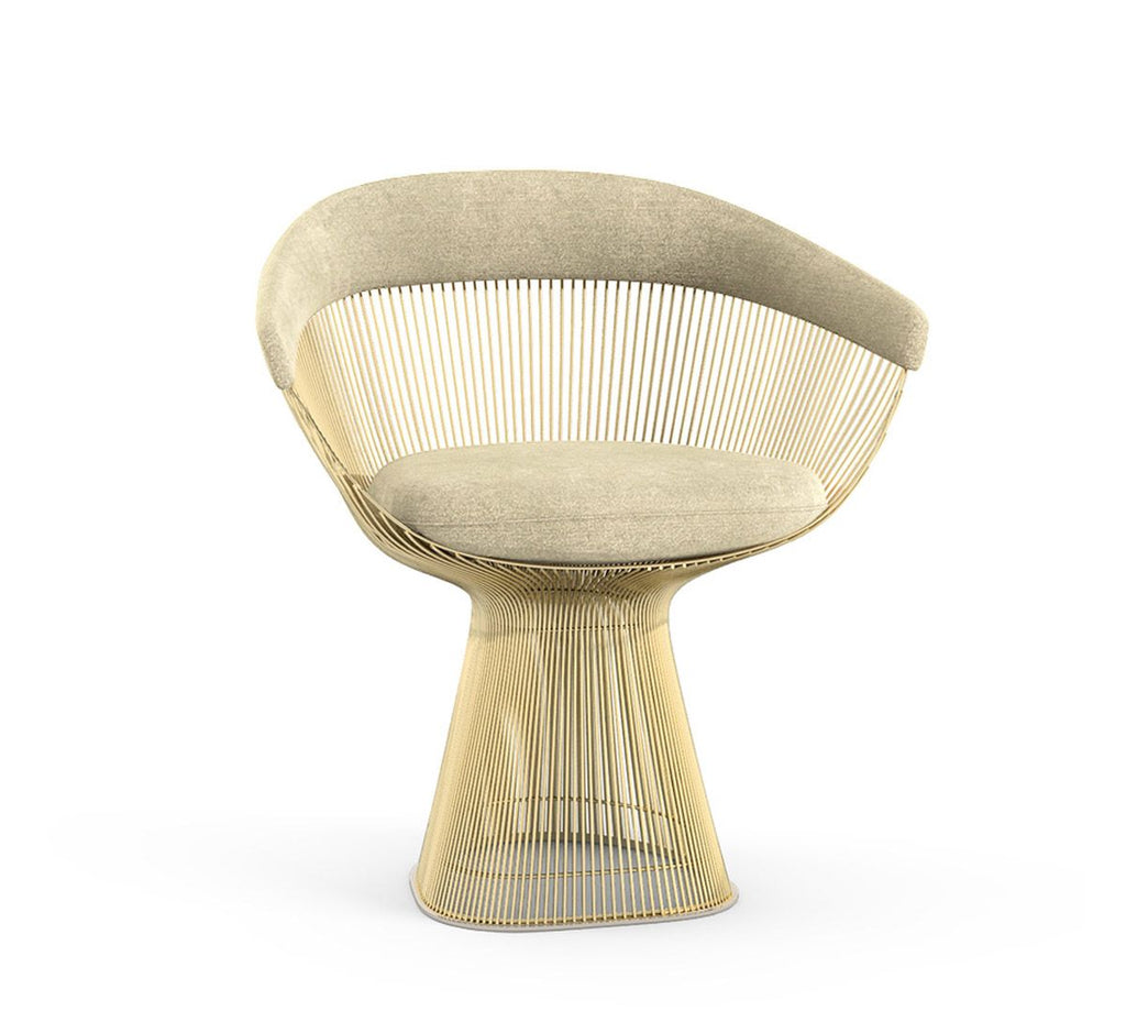 platner chair gold