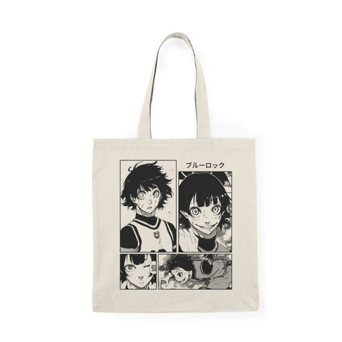 Gojo Satoru & Geto Suguru in Okinawa Beach - Cotton Canvas Tote Bag