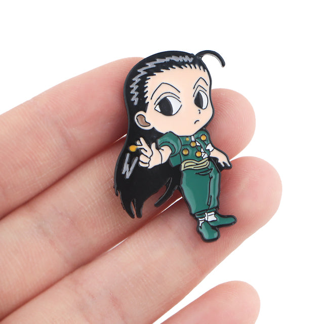 Illumi Zoldyck Enamel Pin – Anime Pattern