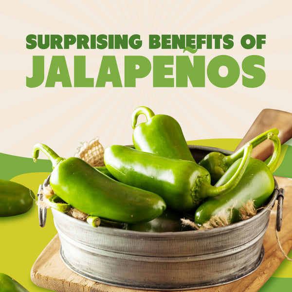 Learn about the health benefits of jalapeños from gut health to antioxidants
