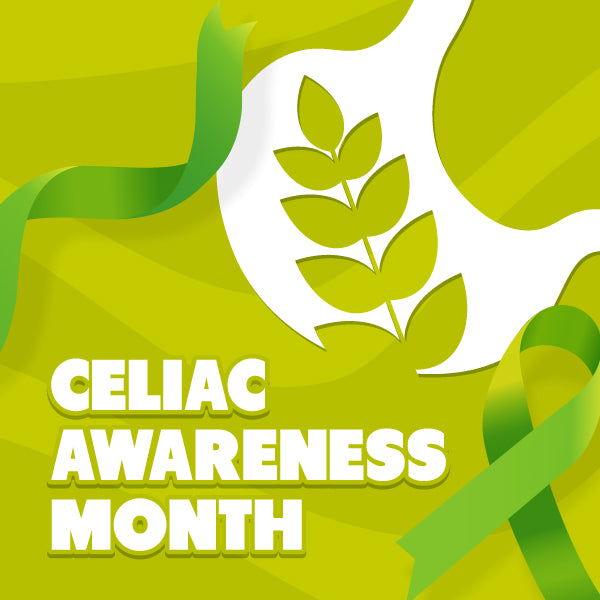 Blog graphic for Celiac Awareness Month in May