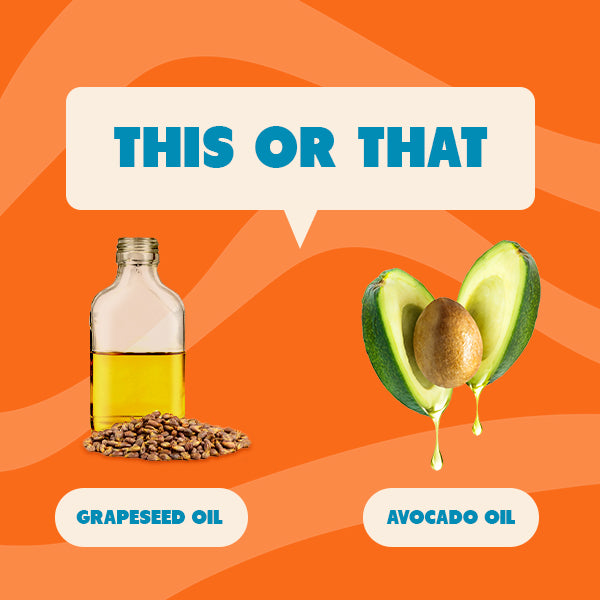 This or that: benefits, diffrerences and similarities of grapeseed oil and avocado oil