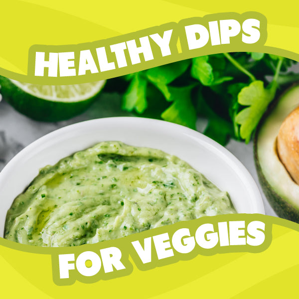 Bowl of Healthy Nutrient-Packed Dip great for veggies